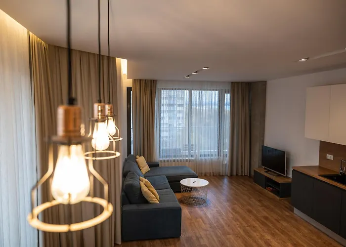 شقة Spacious, Free Parking, 3min Beach, Flora Panorama بورغاس